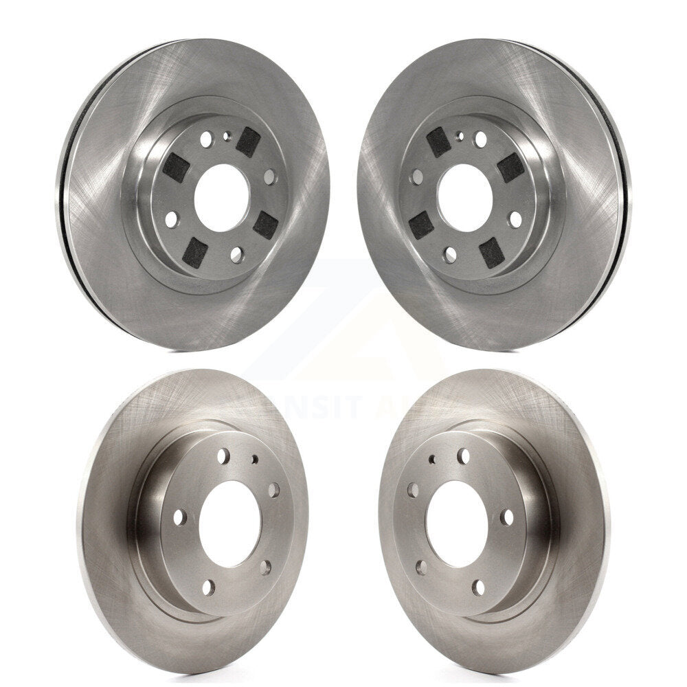 Kit de disques de frein avant et arrière pour Mazda Protege 2.0L 01-02 avec freins arrière à disque