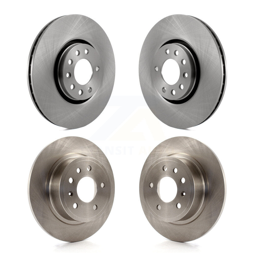 Kit de disques de frein avant et arrière pour Saab 9-5 00-01 avec rotor de 308 mm de diamètre