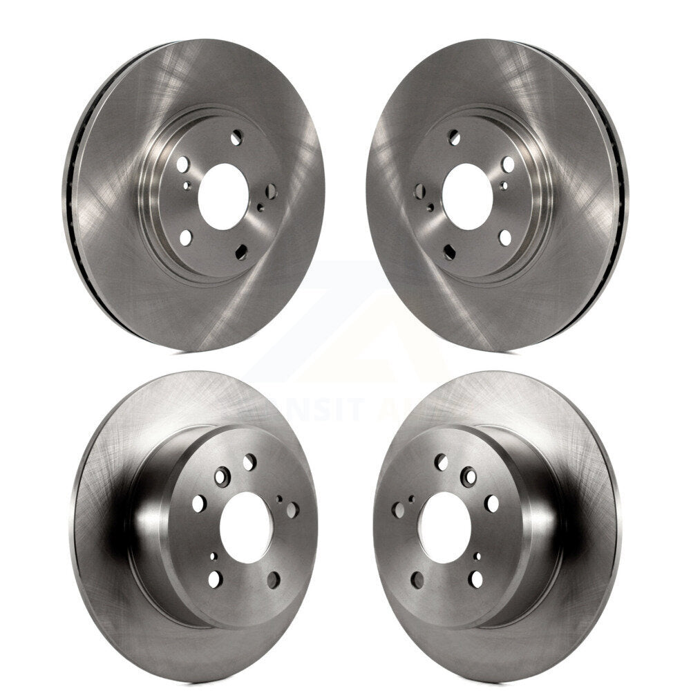Kit de rotors de frein à disque avant et arrière pour Toyota Highlander FWD 2001-2003 K8-101358