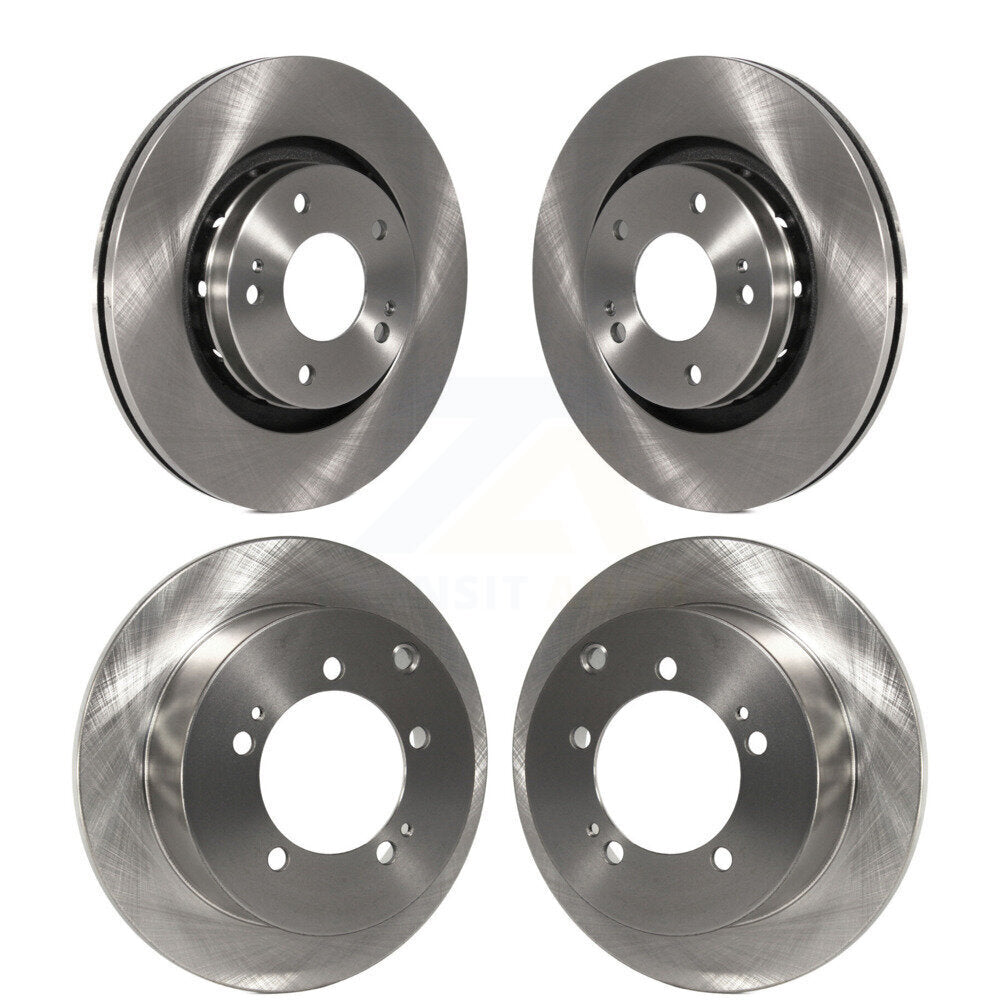 Kit de rotors de frein à disque avant et arrière pour Mitsubishi Outlander 2005-2006 K8-101404