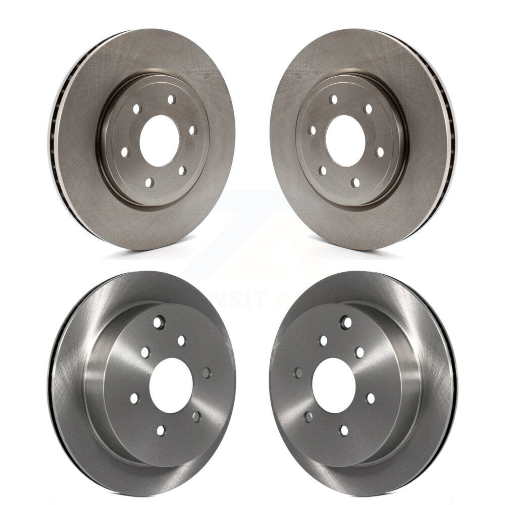 Kit de rotors de frein à disque avant et arrière, pour Nissan Frontier Xterra Suzuki Equator