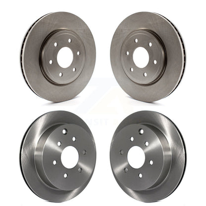 Kit de rotors de frein à disque avant et arrière, pour Nissan Frontier Xterra Suzuki Equator