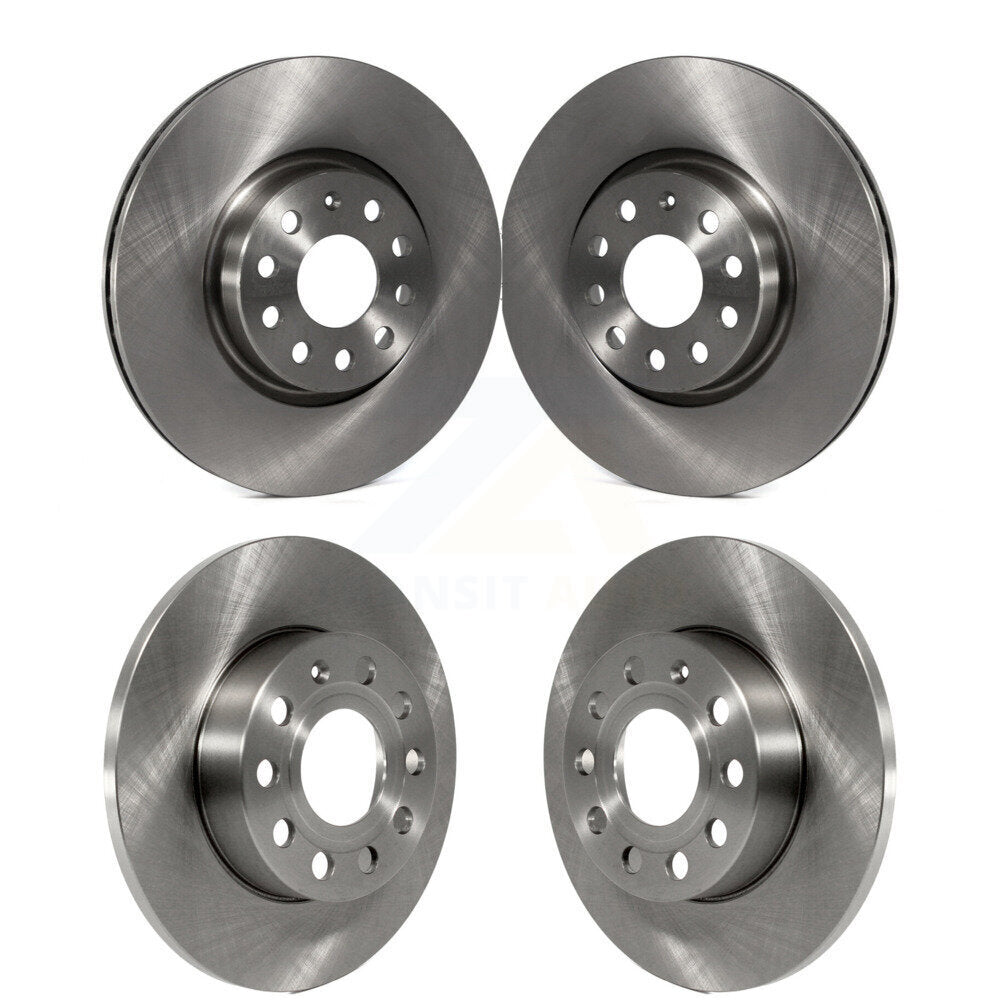 Kit de rotors de frein à disque avant et arrière, pour Volkswagen Rabbit Audi A3 Quattro K8-10142