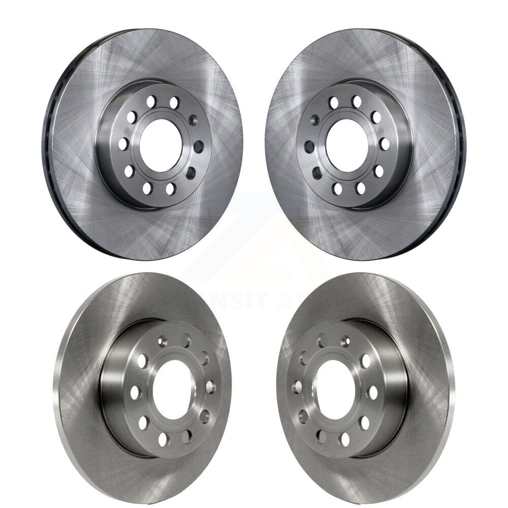 Kit de rotor de frein avant et arrière pour Volkswagen Rabbit de 288 mm de diamètre K8-101442