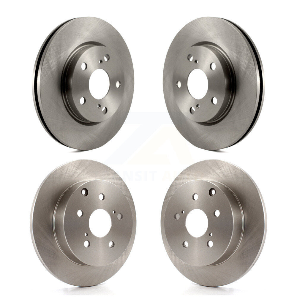 Kit de rotors de frein à disque avant et arrière pour Toyota Prius V 2012-2018 K8-101466