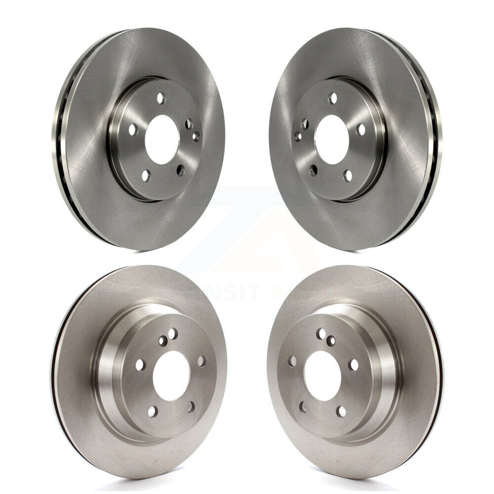 Kit de disques de frein avant et arrière pour Mercedes-Benz E320 AWD 04-05 avec rotor ventilé
