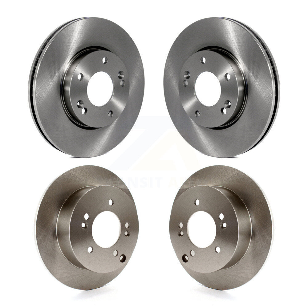 Kit de rotors de frein à disque avant et arrière pour Kia Rondo 2007-2009 K8-101503