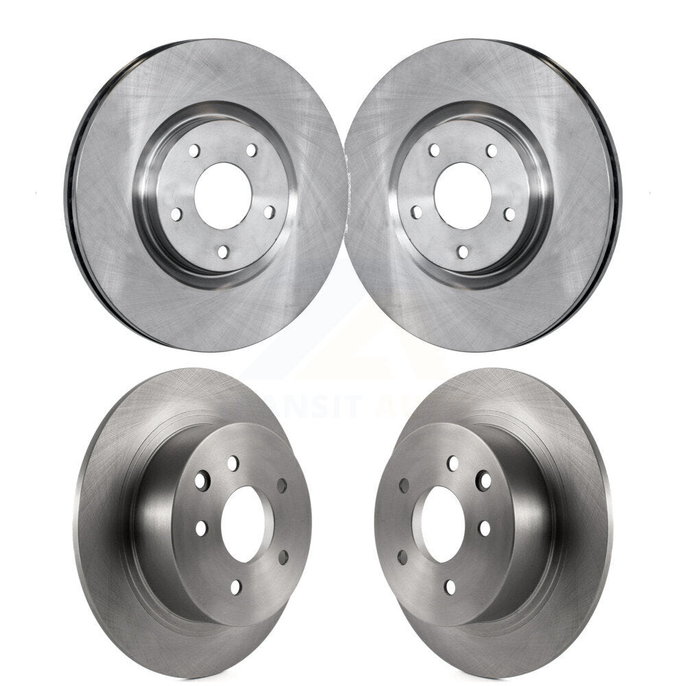 Kit de rotors de frein à disque avant et arrière pour Nissan Sentra SE-R Spec V 2007 – 2012