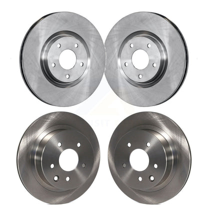 Kit de rotors de frein à disque avant et arrière pour Nissan Juke Nismo RS 2014-2017 K8-101527