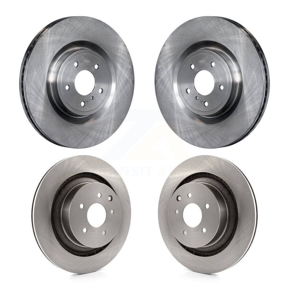 Kit de disques de frein avant et arrière pour INFINITI G37 RWD 2009-2013 avec freins Brembo