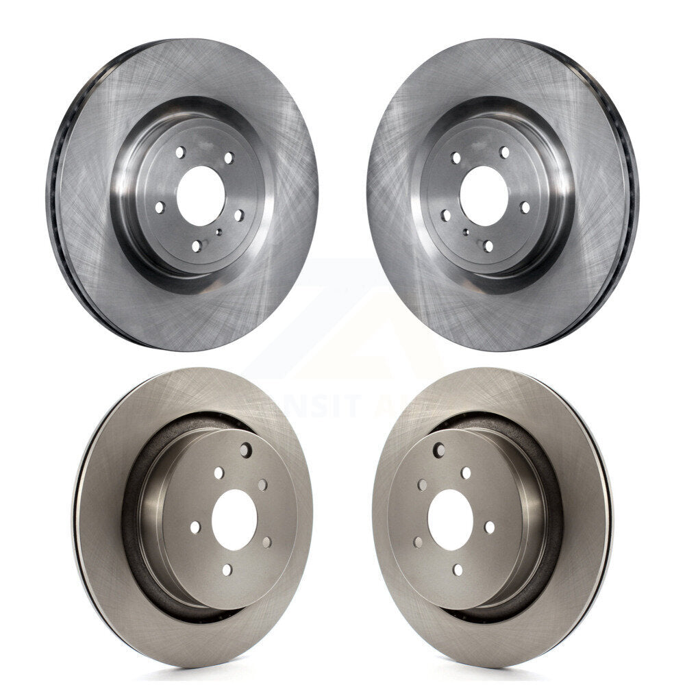 Kit de disques de frein avant et arrière pour INFINITI FX50 2009 – 2013 avec étrier à double piston