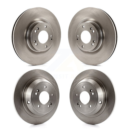 Kit de rotors de frein à disque avant et arrière pour Hyundai Genesis 3,8 l de 2009 à 2011 K8-101557