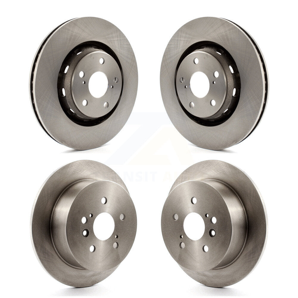 Kit de rotors de frein à disque avant et arrière pour Toyota Venza 2009-2016 K8-101562