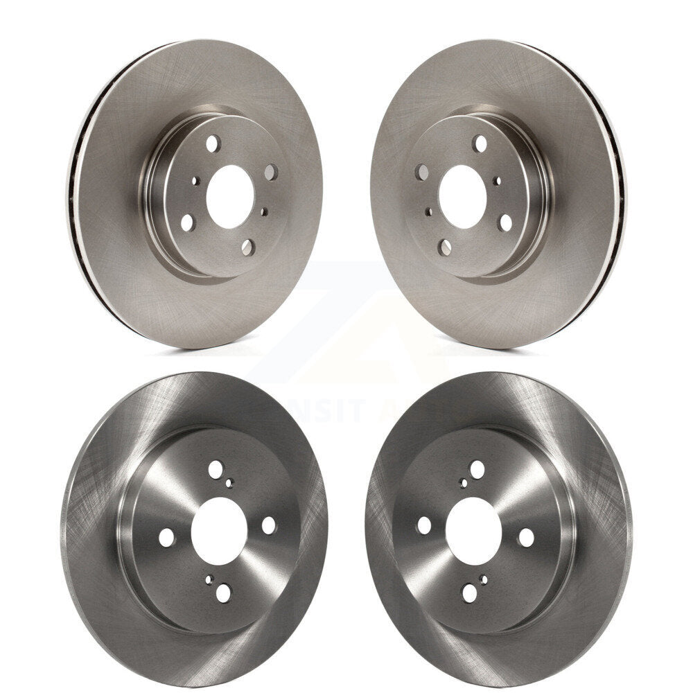 Kit de rotors de frein à disque avant et arrière pour Toyota Yaris K8-101604