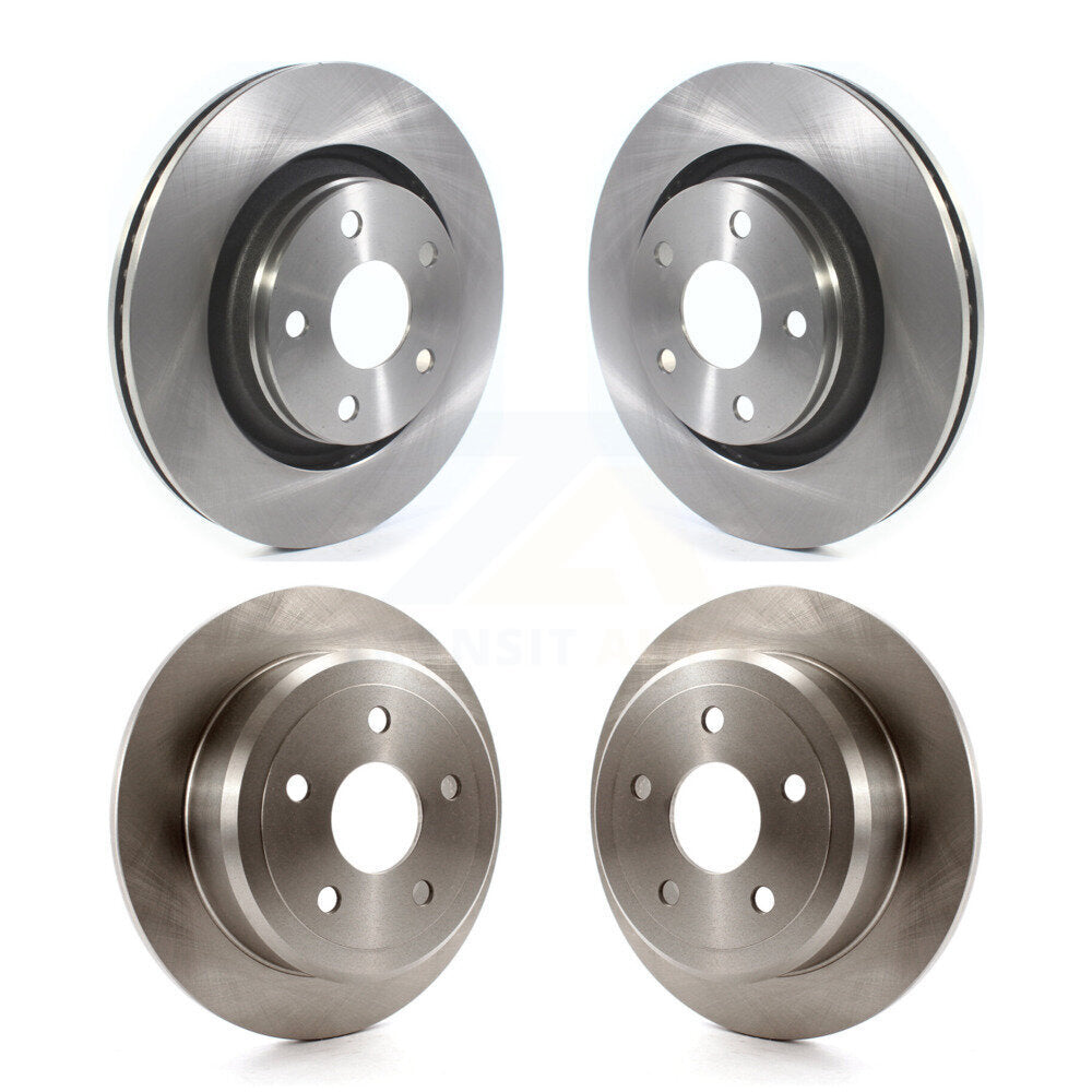 Kit de rotors de frein avant et arrière pour Jeep Wrangler JK avec rotor de 332 mm de diamètre