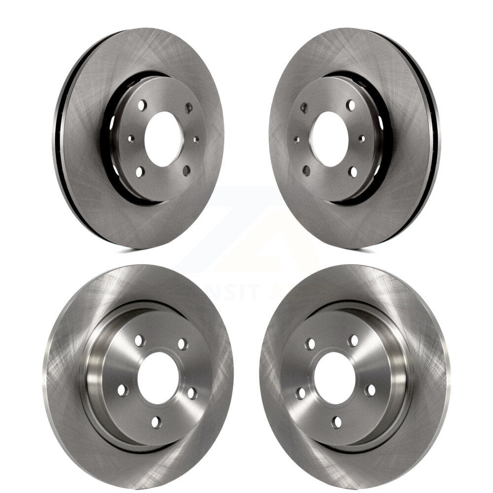Kit de disques de frein avant et arrière pour Volvo S40 05-10 avec rotor de 280 mm de diamètre