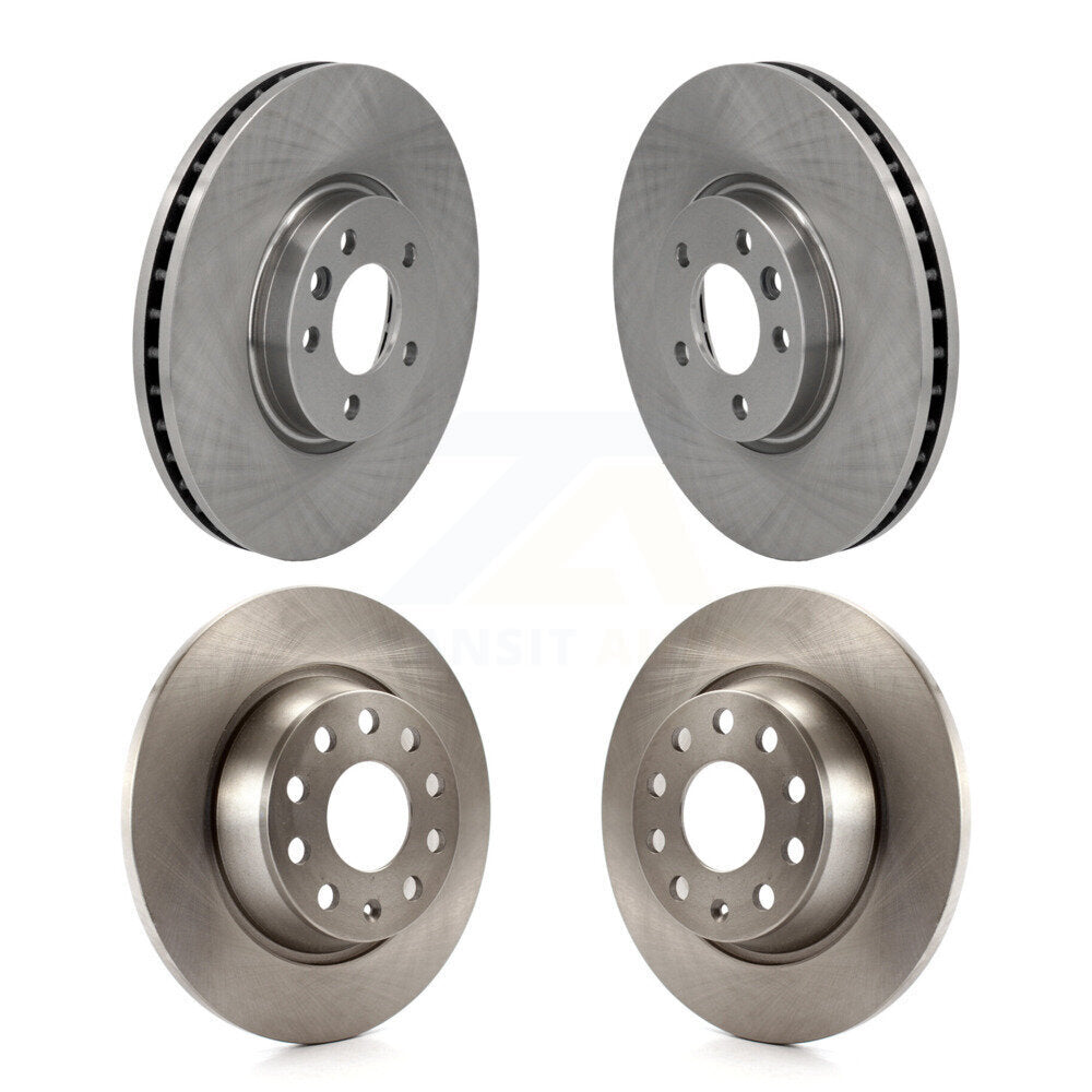 Kit de rotors de frein avant et arrière pour Volkswagen CC avec rotor de 340 mm de diamètre