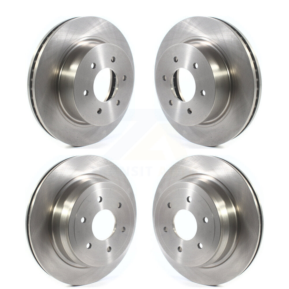 Kit de disques de frein à disque avant et arrière pour Nissan TITAN XD 2016 – 2024 K8-101713