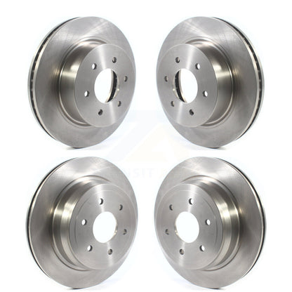 Kit de disques de frein à disque avant et arrière pour Nissan TITAN XD 2016 – 2024 K8-101713
