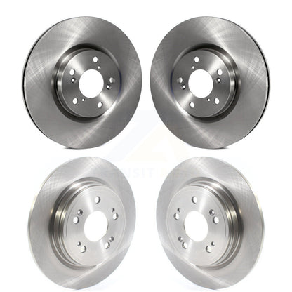 Kit de rotors de frein à disque avant et arrière pour Acura RLX Sport hybride SH-AWD 2014 – 2020