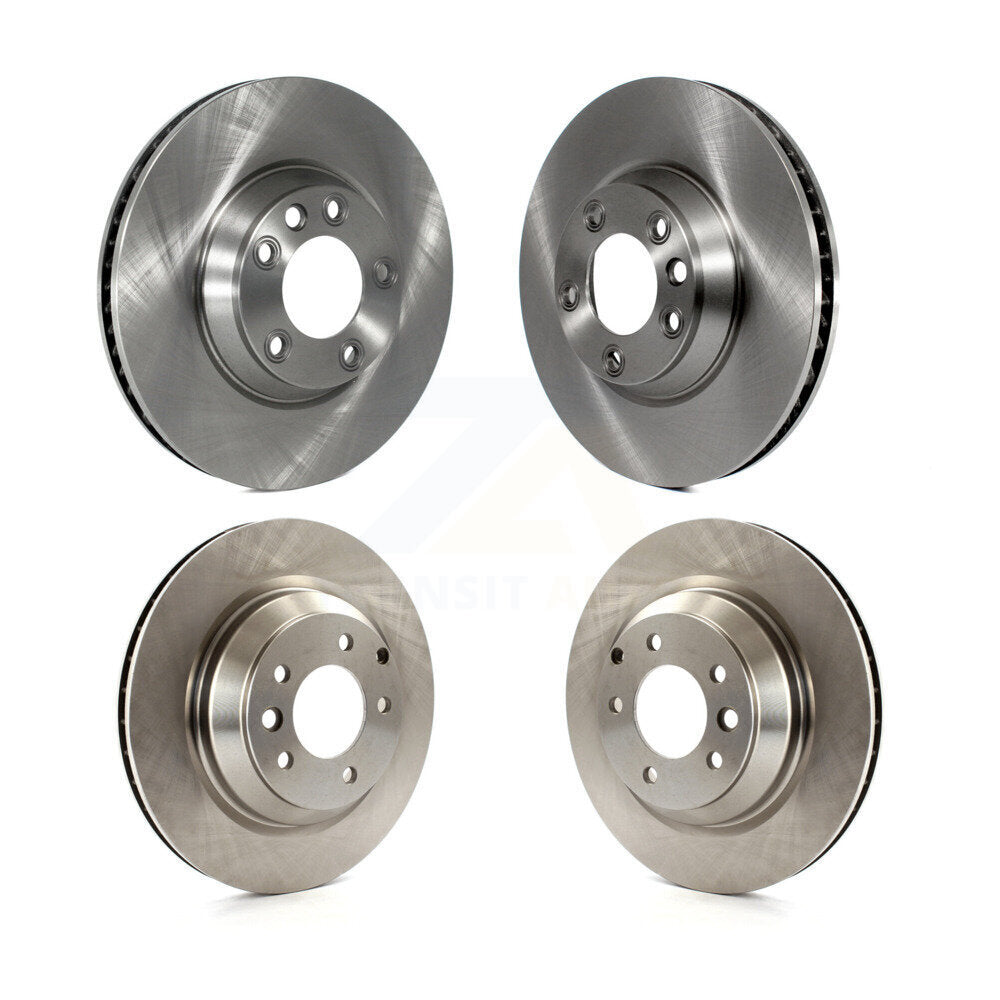 Kit de disques de frein avant et arrière pour Audi Q7 2010 – 2013 avec rotor de 358 mm de diamètre