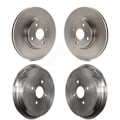 Kit de tambours de rotors de frein à disque avant et arrière pour Toyota Yaris K8-101962