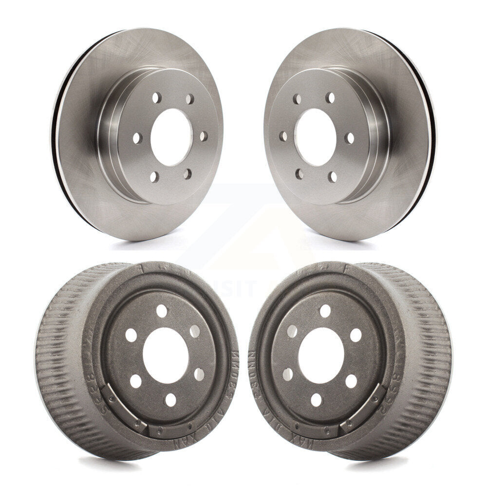 Kit de tambour de rotor de frein avant et arrière pour Dodge Dakota 1997-2002 avec 9" de diamètre