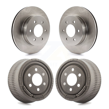 Kit de tambour de rotor de frein avant et arrière pour Dodge Dakota 1997-2002 avec 9" de diamètre