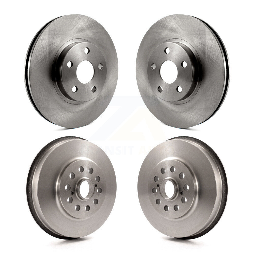 Kit de tambour de Rotor de frein avant et arrière, pour Toyota Matrix Pontiac Vibe AWD 2003 – 2006