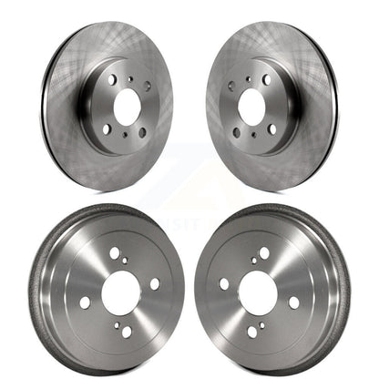 Kit de tambours de rotors de frein à disque avant et arrière pour Toyota Echo K8-101977