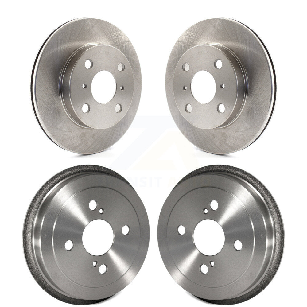 Kit de tambours de rotors de frein à disque avant et arrière pour Toyota Echo 2000 à 08 00 K8-101978