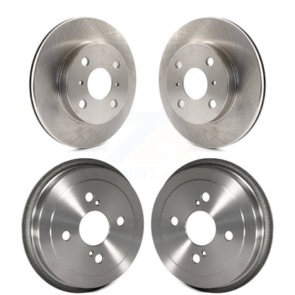 Kit de tambours de rotors de frein à disque avant et arrière pour Toyota Echo 2000 à 08 00 K8-101978