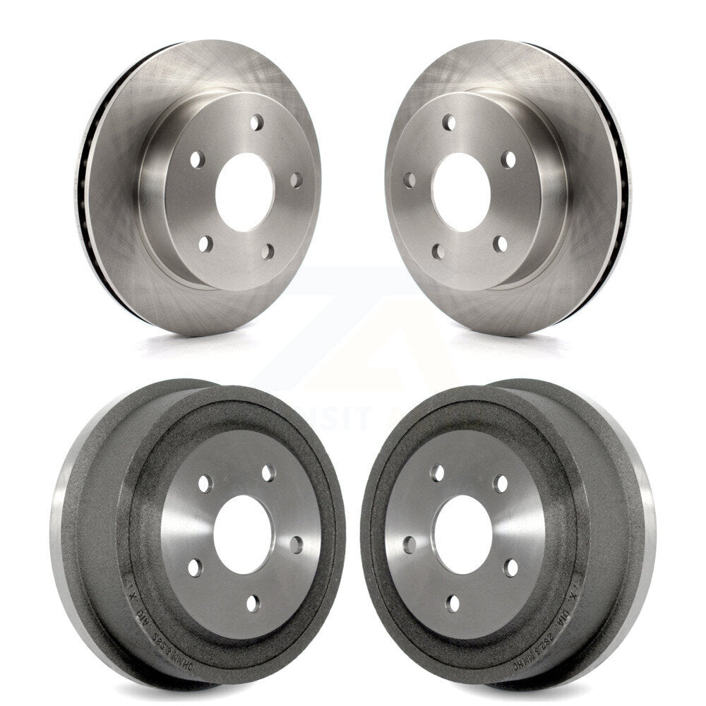 Kit de tambours de rotors de frein à disque avant et arrière pour Dodge Ram 2000 2001 1500 4WD