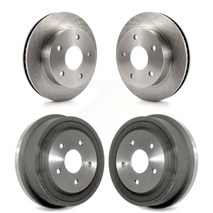 Kit de tambours de rotors de frein à disque avant et arrière pour Dodge Ram 2000 2001 1500 4WD