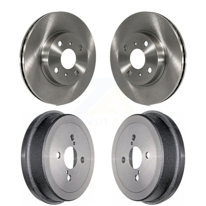 Kit de tambour de Rotors de frein à disque avant et arrière, pour Toyota Corolla Prizm Chevrolet Geo