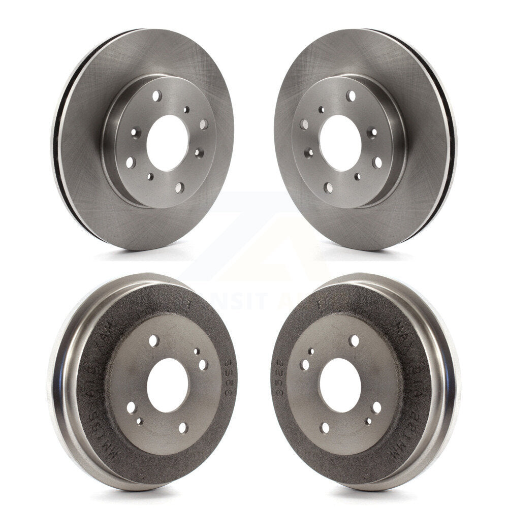 Kit de tambours de rotors de frein à disque avant et arrière, pour Honda Accord 1998 l 2002, K8-10198