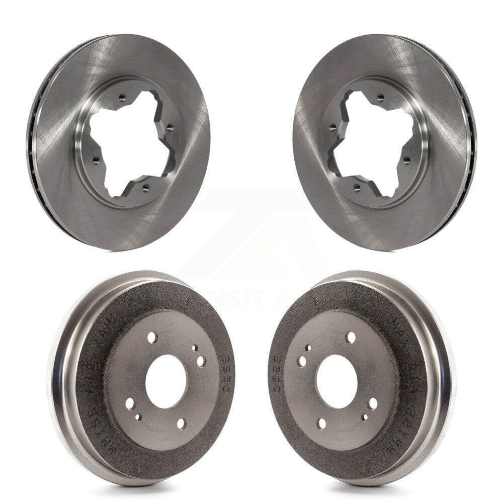 Kit de tambours de rotors de frein à disque avant et arrière pour Honda Accord K8-101986