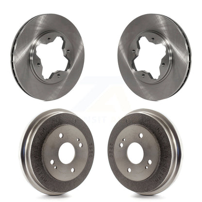 Kit de tambours de rotors de frein à disque avant et arrière pour Honda Accord K8-101986