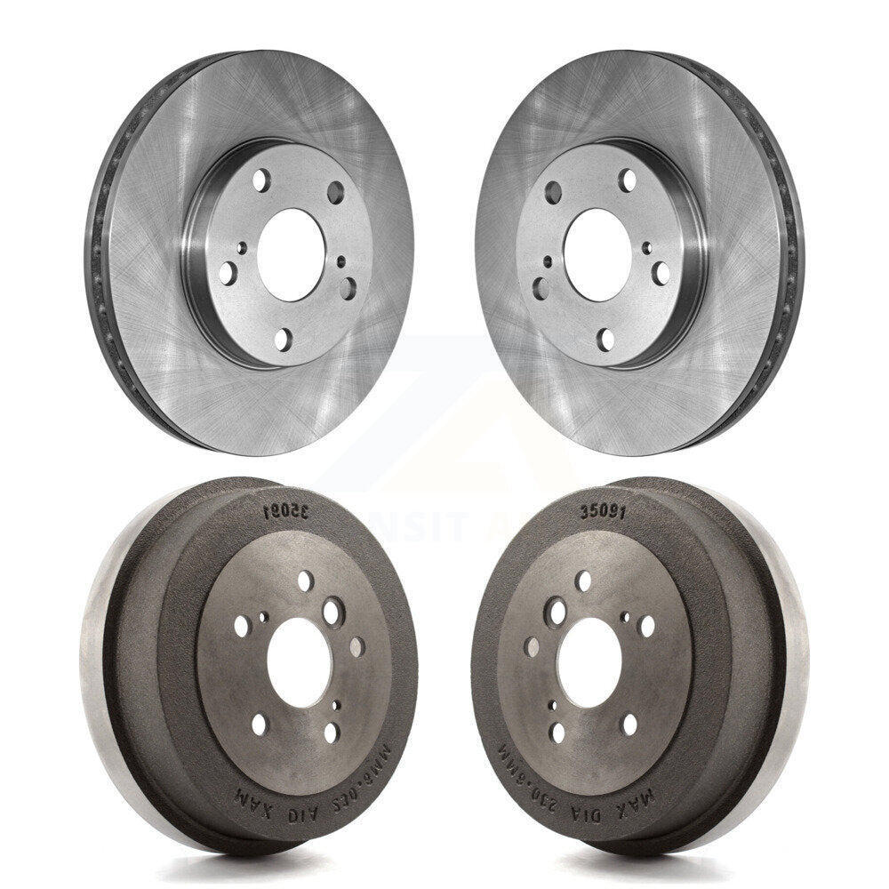 Kit de tambours de rotors de frein à disque avant et arrière pour Toyota Camry Solara K8-101990