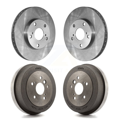 Kit de tambours de rotors de frein à disque avant et arrière pour Toyota Camry Solara K8-101990