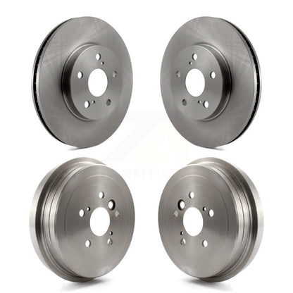 Kit de tambour de rotors de frein avant et arrière pour Toyota Camry 2006 avec Roto de 296 mm de diamètre