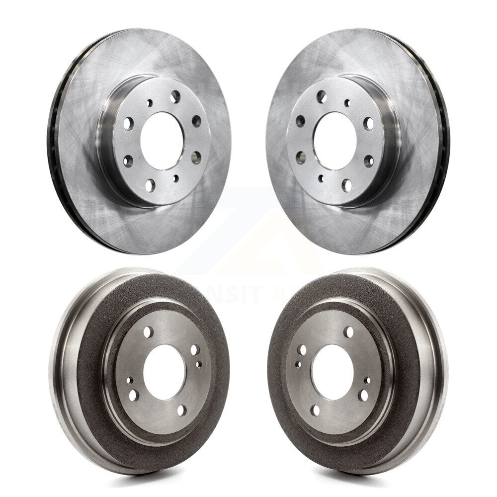 Kit de tambours de rotors de frein à disque avant et arrière pour Honda Civic K8-102001