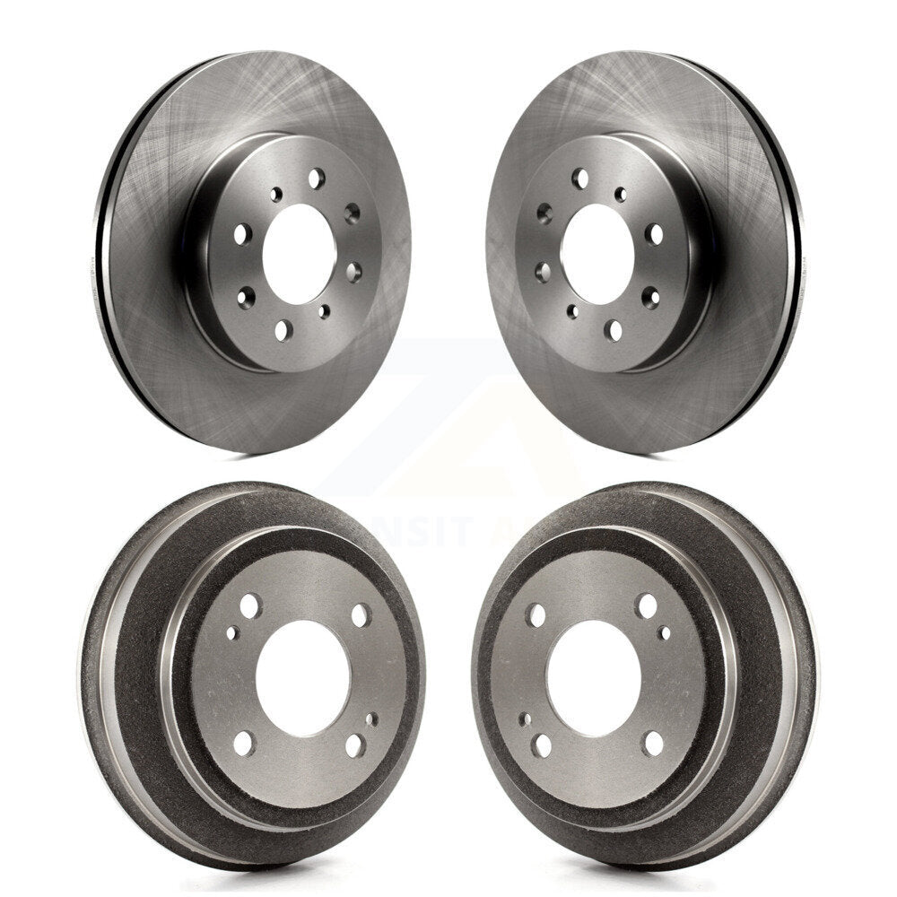 Kit de tambours de rotors de frein à disque avant et arrière pour Honda Civic del Sol K8-102002
