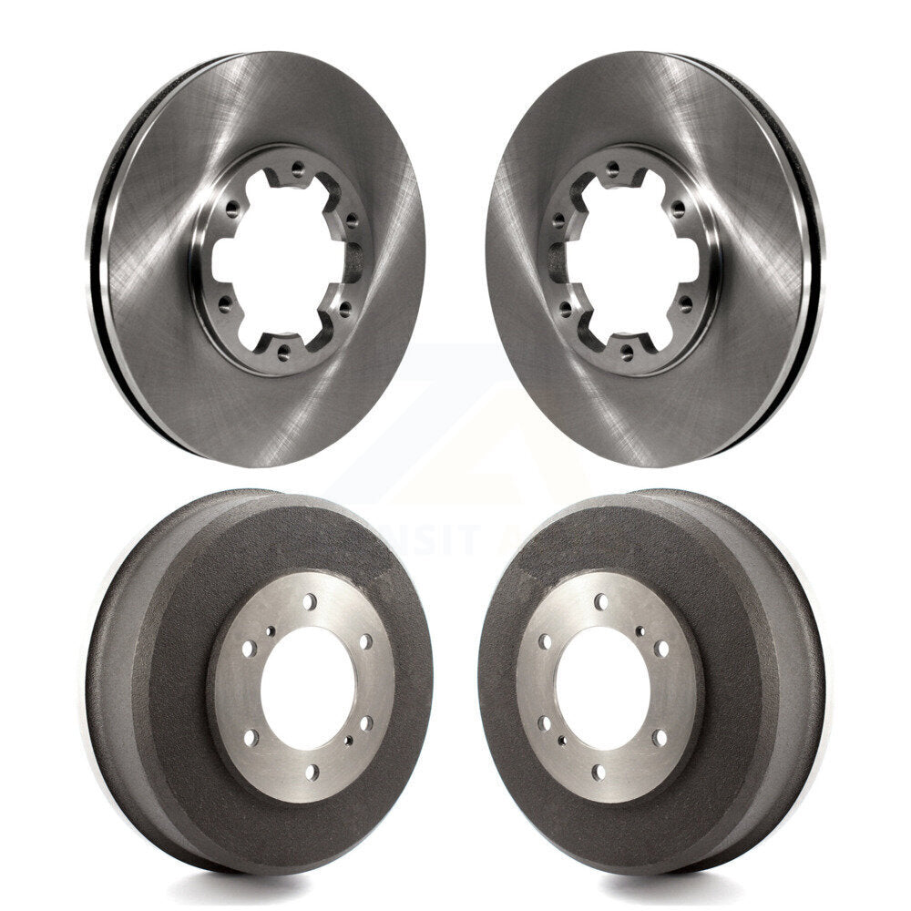 Kit de tambours de rotors de frein à disque avant et arrière pour Nissan Xterra Frontier K8-102018