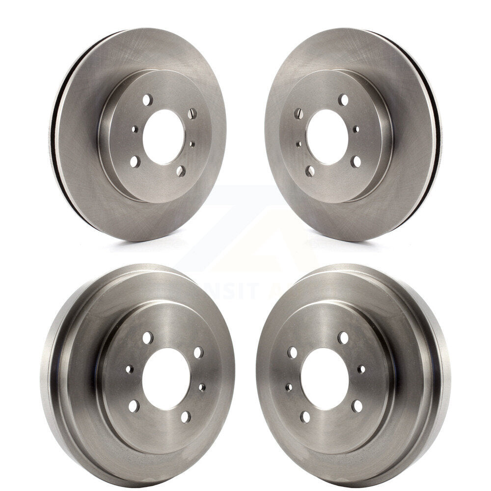 Kit de tambours de rotors de frein à disque avant et arrière pour Mitsubishi Lancer K8-102021