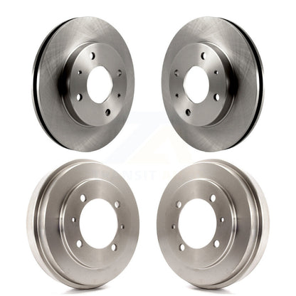 Kit de tambours de rotors de frein à disque avant et arrière pour Mitsubishi Lancer K8-102022