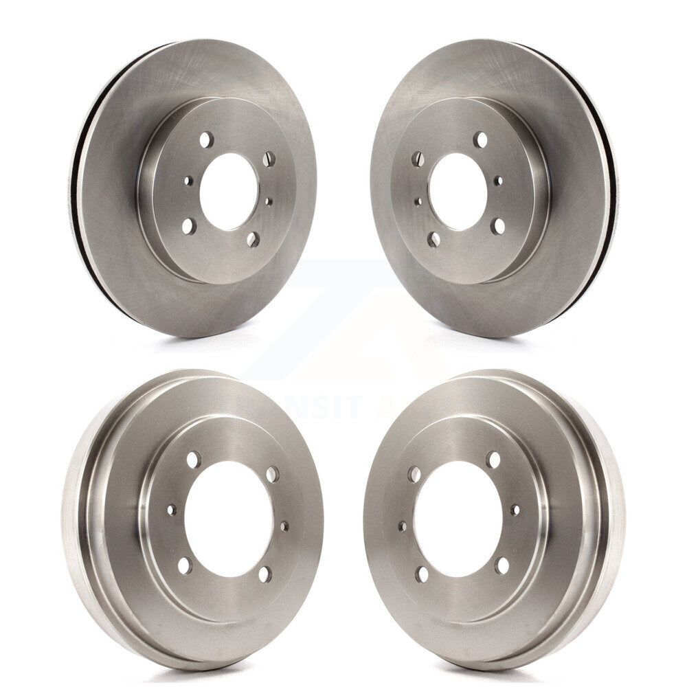 Kit de tambours de rotors de frein à disque avant et arrière pour Mitsubishi Lancer ES K8-102023
