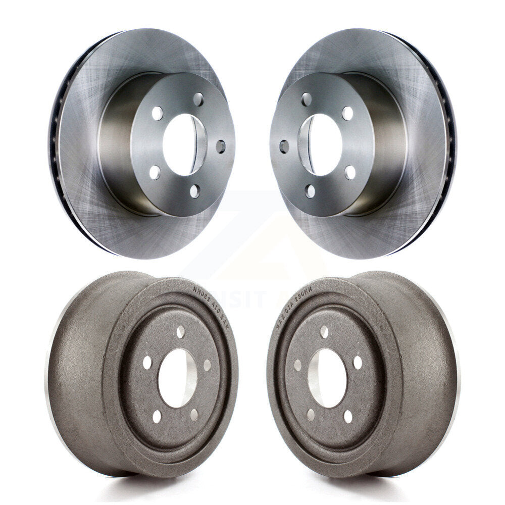 Kit de tambour de Rotors de frein avant et arrière, pour Jeep Wrangler Cherokee Comanche Wagoneer T
