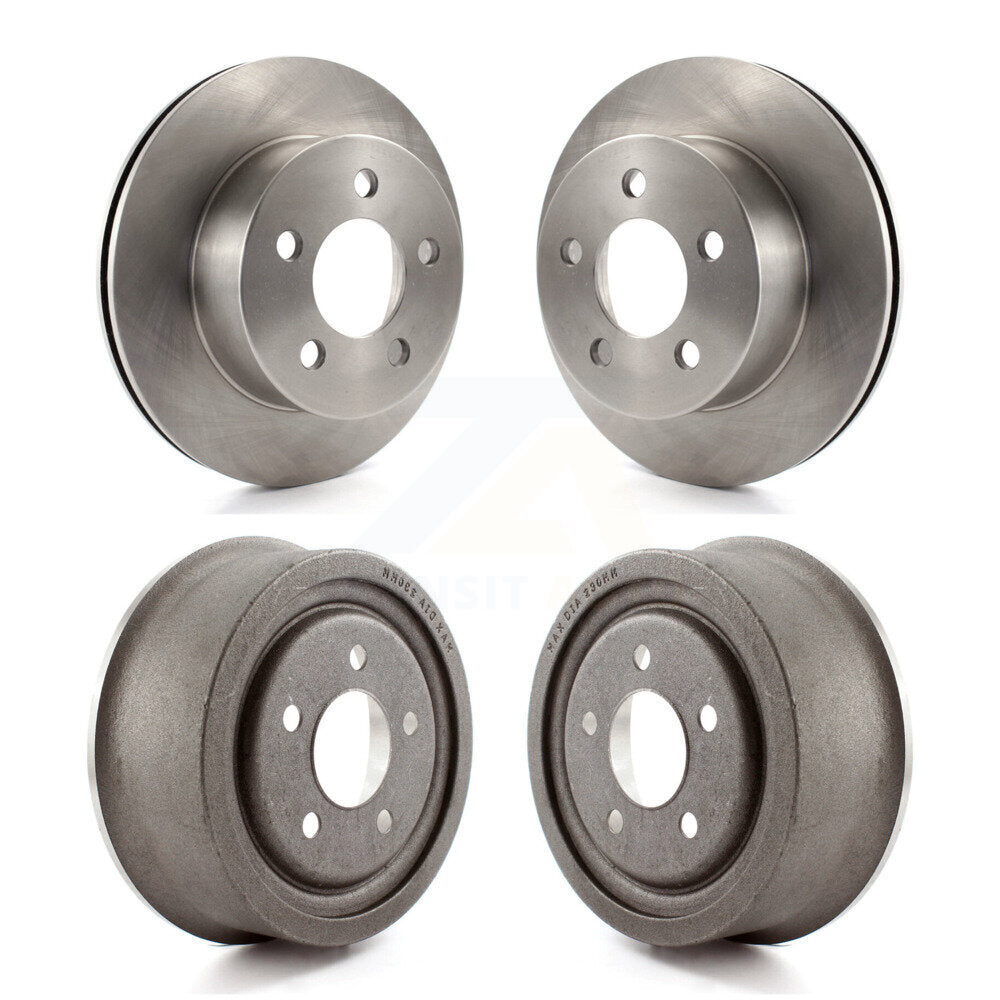 Kit de tambours de rotors de frein à disque avant et arrière, pour Jeep Wrangler Cherokee TJ K8-102025