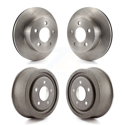 Kit de tambours de rotors de frein à disque avant et arrière, pour Jeep Wrangler Cherokee TJ K8-102025